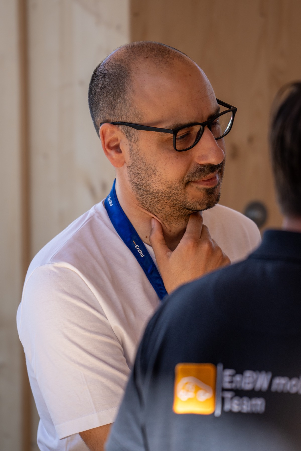 Corporate event photography for EnBW at the IAA